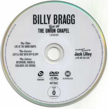 CD/DVD Billy Bragg: Live At The Union Chapel
