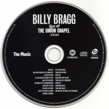 CD/DVD Billy Bragg: Live At The Union Chapel