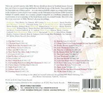 CD Billy Brown: Did We Have A Party
