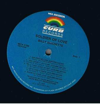 LP Billy Burnette: Soldier Of Love