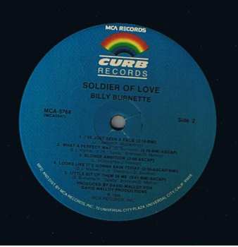 LP Billy Burnette: Soldier Of Love