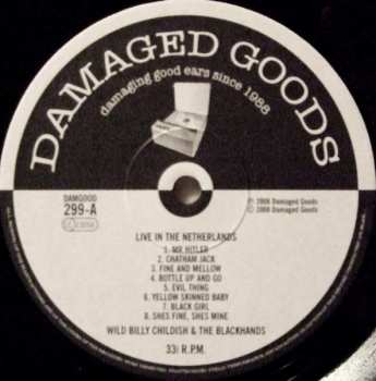 LP Billy Childish And The Blackhands: Live In The Netherlands
