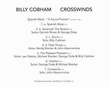 CD Billy Cobham: Crosswinds