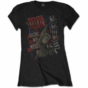 Merch Billy Idol: Női Póló Dancing With Myself 