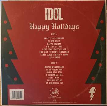 LP Billy Idol: Happy Holidays