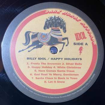 LP Billy Idol: Happy Holidays