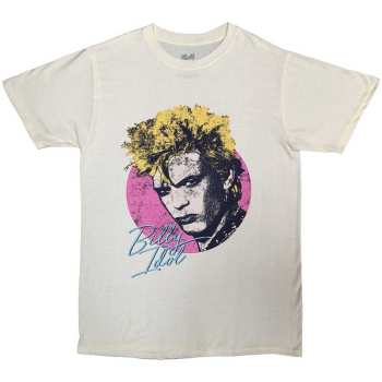 Merch Billy Idol: Póló Circle Illustration