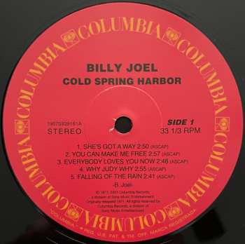 9LP/Dobozkészlet Billy Joel: The Vinyl Collection, Vol. 1