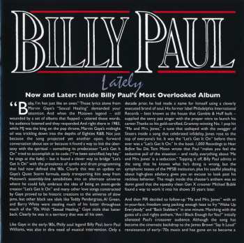 CD Billy Paul: Lately