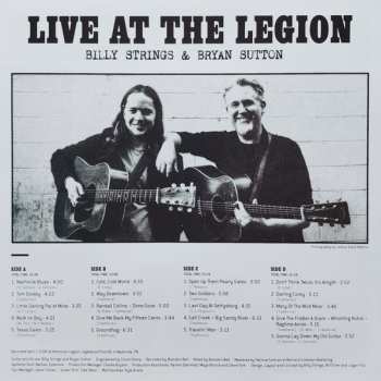2LP Billy Strings: Live At The Legion