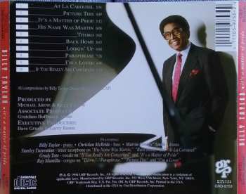 CD Billy Taylor: It's A Matter Of Pride