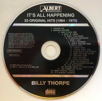 CD Billy Thorpe And The Aztecs: It's All Happening - 23 Original Hits 64 - 75