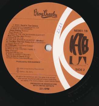 2LP Bing Crosby: Bing Recorded Live At The London Palladium