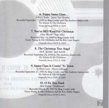 CD Bing Crosby: A Merry Christmas With Bing Crosby & The Andrews Sisters