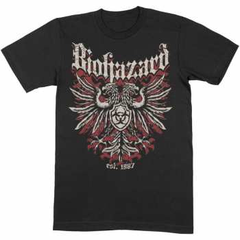 Merch Biohazard: Póló Crest