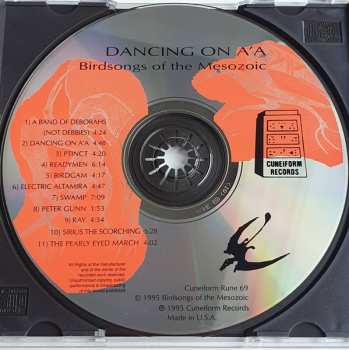 CD Birdsongs Of The Mesozoic: Dancing On A'a