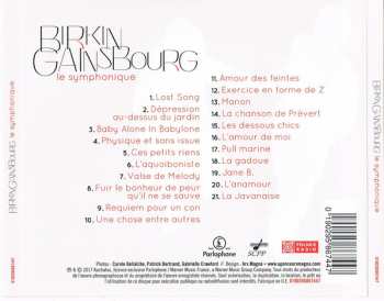 CD Jane Birkin: Birkin / Gainsbourg Le Symphonique