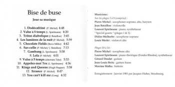 CD Bise De Buse: Joue Sa Musique