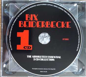 3CD Bix Beiderbecke: The Absolutely Essential Collection