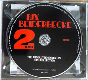 3CD Bix Beiderbecke: The Absolutely Essential Collection