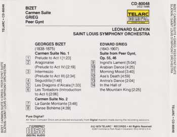 CD Edvard Grieg: Carmen Suite - Peer Gynt Suite