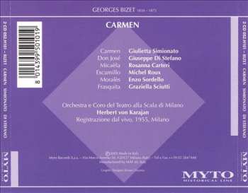2CD Giuseppe Di Stefano: Carmen