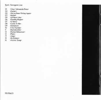 CD Björk: Homogenic Live