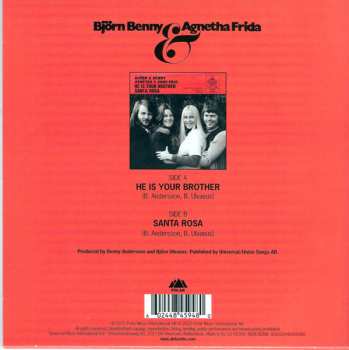 SP Björn & Benny, Agnetha & Anni-Frid: He Is Your Brother / Santa Rosa LTD | PIC