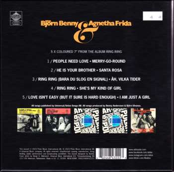 5SP/Dobozkészlet Björn & Benny, Agnetha & Anni-Frid: Ring Ring - The Singles LTD | NUM | CLR