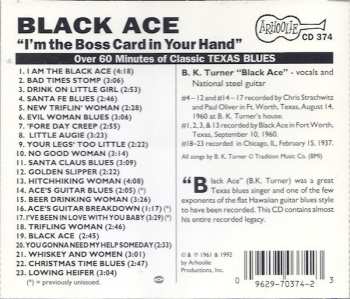 CD Black Ace: I'm The Boss Card In Your Hand
