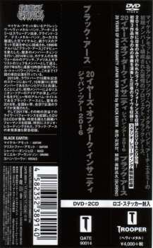 2CD/DVD Black Earth: 20 Years Of Dark Insanity : Japan Tour 2016