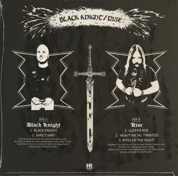 LP Luzifer: Black Knight / Rise LTD | CLR