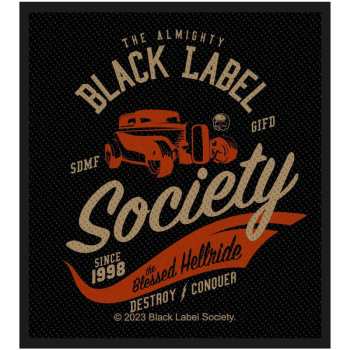 Merch Black Label Society: Felvarró The Blessed Hellride
