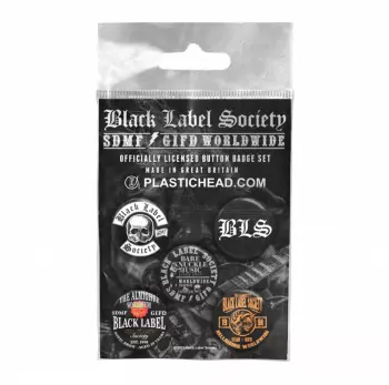 Kitűző készlet Black Label Society Button Badge Set