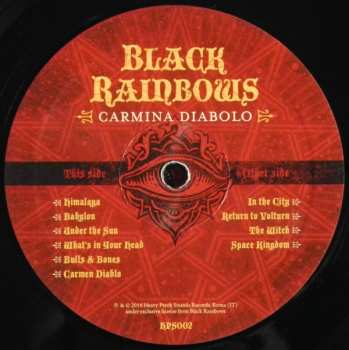 LP Black Rainbows: Carmina Diabolo