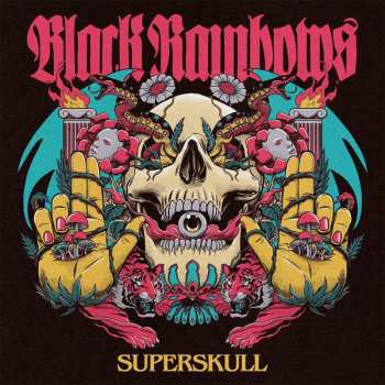 2LP Black Rainbows: Superskull (3 Color Striped Vinyl)