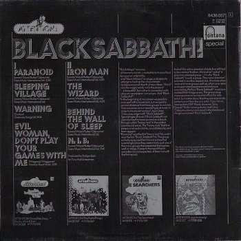 LP Black Sabbath: Attention! Black Sabbath!