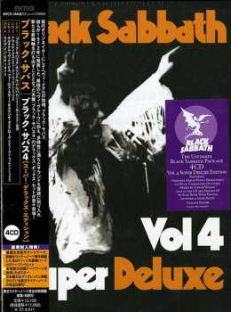 4CD/Dobozkészlet Black Sabbath: Black Sabbath Vol 4 Super Deluxe DLX | LTD