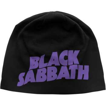 Merch Black Sabbath: Sapka Purple Logo Black Sabbath Jd Print