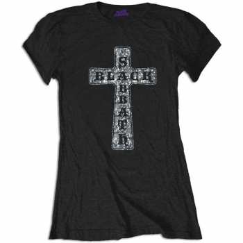 Merch Black Sabbath: Női Póló Cross 