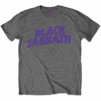 Merch Black Sabbath: Gyerek póló Wavy Logo Black Sabbath 