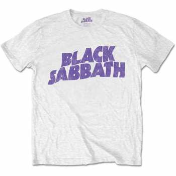 Merch Black Sabbath: Gyerek póló Wavy Logo Black Sabbath 