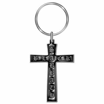 Merch Black Sabbath: Kulcstartó Cross 