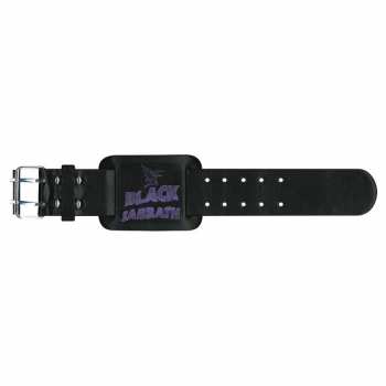 Merch Black Sabbath: Bőr karkötő Logo Black Sabbath & Creature