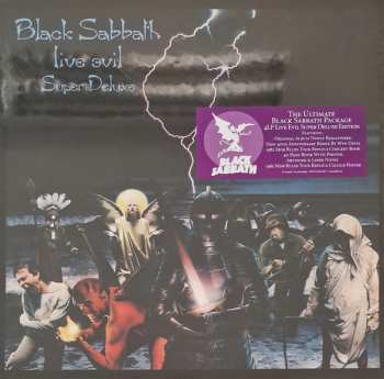 4LP/Dobozkészlet Black Sabbath: Live Evil Super Deluxe DLX