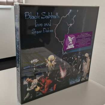 4LP/Dobozkészlet Black Sabbath: Live Evil Super Deluxe DLX