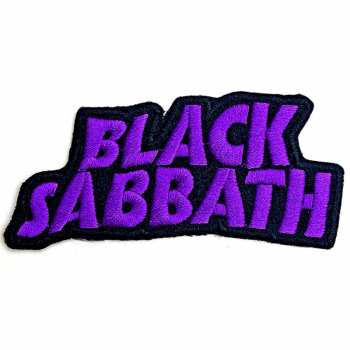 Merch Black Sabbath: Felvarró Cut-out Wavy Logo Black Sabbath