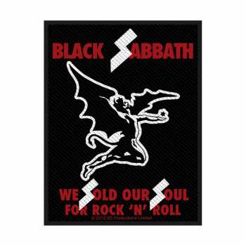 Merch Black Sabbath: Felvarró Sold Our Souls 
