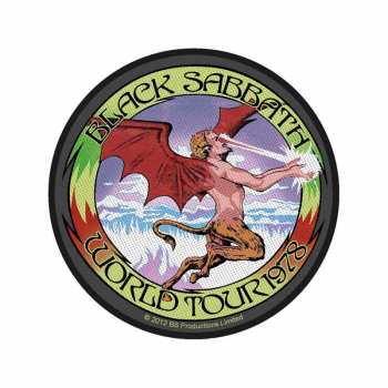 Merch Black Sabbath: Felvarró World Tour 1978 