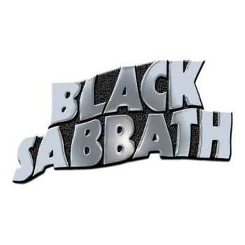 Merch Black Sabbath: Kitűző Wavy Logo Black Sabbath